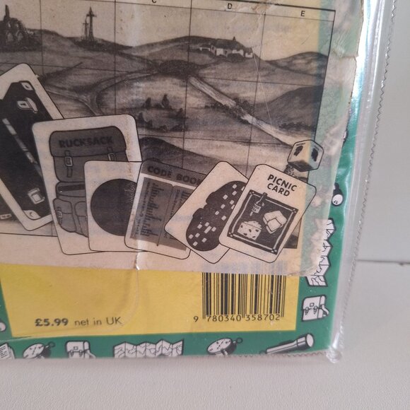 New Enid Blytons Famous 5 Adventure Game The Haunted Railway Game Book Dice card - Picture 5 of 6